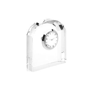 Silver and White Minimalist Decor Accent